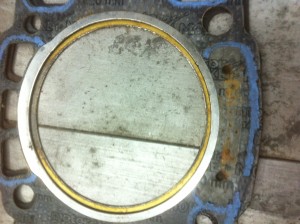 là les deux joints sont supperposé